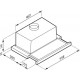 Pyramis Essential (065017202) Απορροφητήρας Συρόμενος Καφέ 60cm